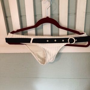 Solid and Striped bikini bottoms